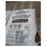 1 bag rubber mulch nuggets