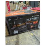 Blackstone 28" griddle with hood and accessory