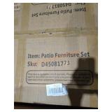 Patio Furniture Set Assembly Required