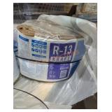 1 roll 15" wide r-13 insulation