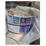 1 roll 15" wide r-13 insulation