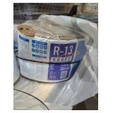 1 roll 15" wide r-13 insulation