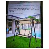 Outdoor  Loveseat Swing w Canopy