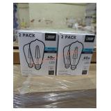 2 boxes of 60w bulbs 2 pk