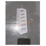 1 closetmaid 7 shelf stackable organizer
