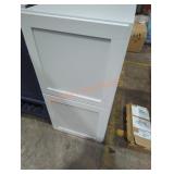 White wall cabinet