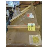 36" x 80" Gray Right Hand Fire Proof Door