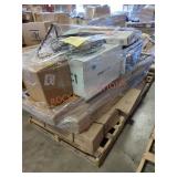 OVE 32" Shower Walls and Door, Floor Fan, Patio