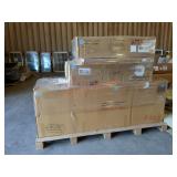 72" Wall Mount Vanity, L Shaped Outdoor Patio