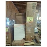 Assorted Base Cabinets/Full Bed Frame, Beige