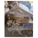Skid Lot of Assorted Doors/Butcher Block