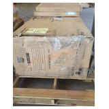 84" x 22" x 34" Light Brown Double Vanity w/ Two