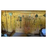 Misc. Yard Tools Wall Lot