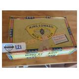 Vintage King Edward Cigar Box