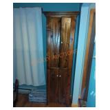 21"W ï¿½ 12"D ï¿½ 78"H Carved Wood Cabinet