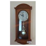 Carved Wood Wall Clock
