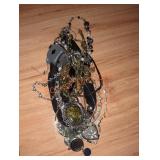 Misc. Silver Tone Costume Jewelry Necklaces