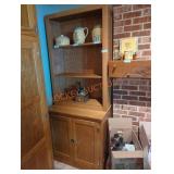 33"W ï¿½ 21"D ï¿½ 81"H Wood Bookcase