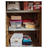 Gift Wrapping & More Cabinet Lot