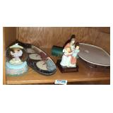Misc Decor Shelf Lot