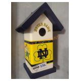 Notre Dame Football Birdhouse