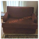 Red LaZboy Pullout Loveseat