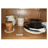 Longaberger Pottery & More Dish Lot