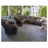 Large Matching Patio Couch + Chair