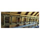 Wooden Extendable Ladder