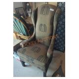 Weeping Willow Patterned Armchair