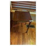 14inx14inx17in Wood Side Table