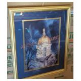 Framed Church Art Print