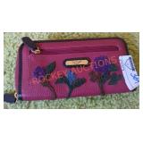 Vintage Floral Patterned Clutch