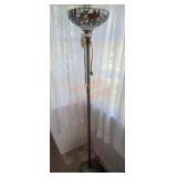 Tiffany Style Floral Floor Lamp