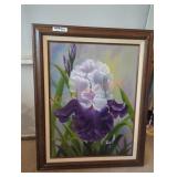 Iris Signed Original Painting