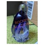 Glass Penguin Paper Weight