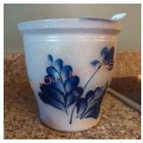 1990 Salt Glazed Stoneware Crock