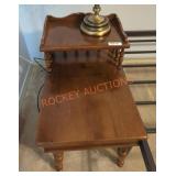 17"W ï¿½ 28"D ï¿½ 26"H Vintage Side Table
