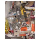 Box Lot Assorted Home Improvement items Box Lot Assorted Home Improvement items