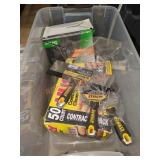 Tote Lot Assorted Home Improvement Items Tote Lot Assorted Home Improvement Items