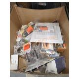 Box Lot Assorted Home Improvement Items Box Lot Assorted Home Improvement Items