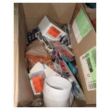 Box Lot Assorted Home Improvement Items Box Lot Assorted Home Improvement Items