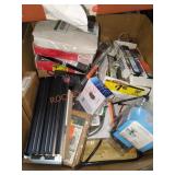 Box Lot Assorted Home Improvement Items Box Lot Assorted Home Improvement Items