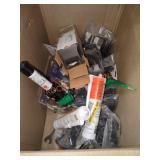 Box Lot Assorted Home Improvement Items Box Lot Assorted Home Improvement Items