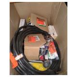 Box Lot Assorted Home Improvement Items Box Lot Assorted Home Improvement Items