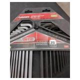 Husky 18-Piece Non-Slip Hex Key Set Husky 18-Piece Non-Slip Hex Key Set