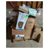 CE Pedestal Fan, Assorted Mailboxes, Decorative