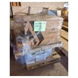 Skid Of Flooring, Grill, Chairs