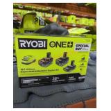 Ryobi 18v lithium high performance starter kit