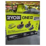 Ryobi 18v lithium high performance starter kit